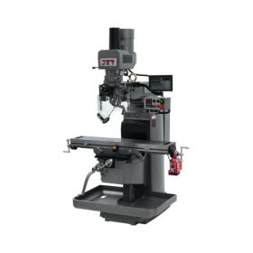 JTM-1050EVS2/230 Mill With 3-Axis Newall DP700 DRO (Knee) With X-Axis Powerfeed and Air Powered Draw