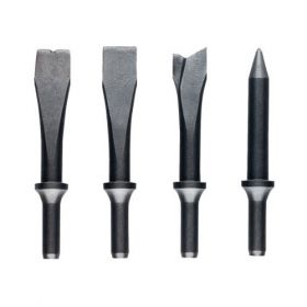 JSG-1304, 4-Piece Chisel Set for Riveting Hammers