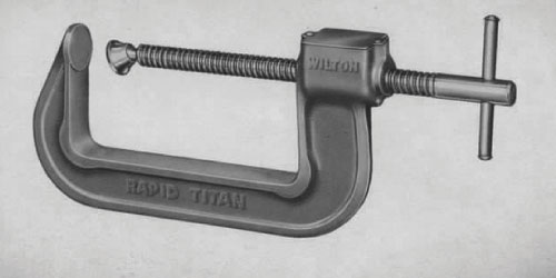 In the early 1950s Wilton expanded its product line to include clamps.